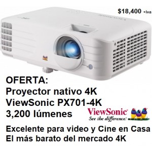 PROYECTOR VIEWSONIC PX701-4K