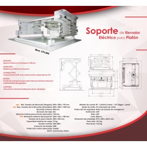 ELEVADOR PARA PROYECTOR